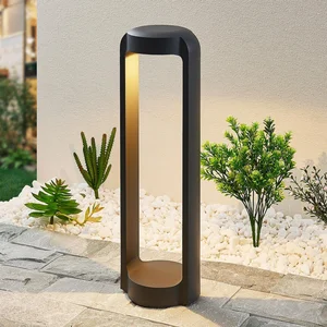 Lucande Led Borne Eclairage Exterieur 'Habsa' en aluminiumVendu parbol