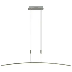 Lindby - led Suspension à intensité variable 'Phillie' en métal pour salon & salle à manger pas cher