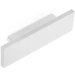 Lindby - LED wandlamp - 2lichts - Staal - H: 8 cm - wit - Inclusief lichtbronnenVendu parbol