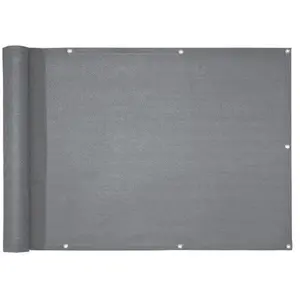 KARAT Protection anti regard ultra résistante Pour jardin et balcon Gris 90 x 500 cm pas cher