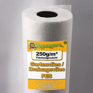 Comparateur de prix : AQUAGART 80 m² feutre géotextile, film de paillage, feutre de paillage anti-mauvaises herbes, feutre de bassin 250 g, 1,6 m