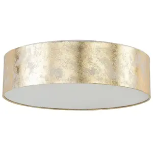 BELIANI RENA - Plafondlamp - Goud - Polykatoen pas cher