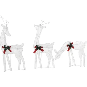 Beliani ANGELI - Kerstdecoratie - Wit - IJzer pas cher