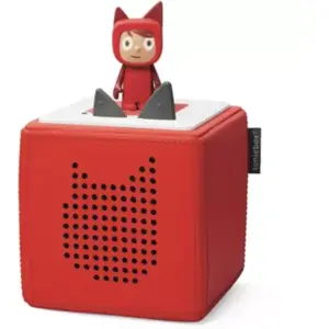 tonies® - Mon Premier Coffret Toniebox - Rouge - Conteuse d'histoires pas cher