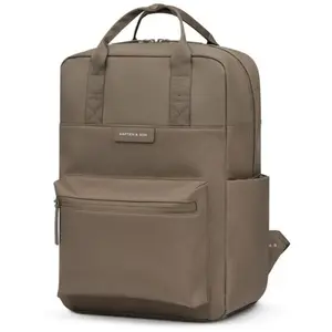 Kapten & Son Sac à dos de loisirs brun clair pour femme et homme - Bergen Pro Backpack Walnut 328652 pas cher