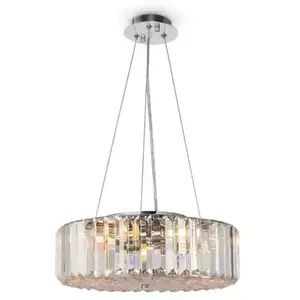 Maytoni, Suspension, Recinto Plafonnier 6x E27 Chrome Cristal (E27)Vendu pargalaxus