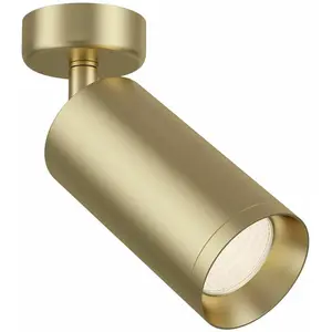 Maytoni, Applique + plafonnier, Focus Plafonnier GU10 or mat, orientable Aluminium (GU10) pas cher