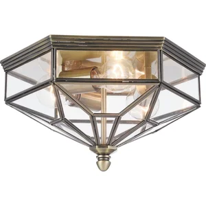 Maytoni Zeil Plafonnier encastré bronze, 3 lumières IP43, E27 pas cher