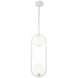 Maytoni - Hanglamp Ring Wit 17 cm pas cher