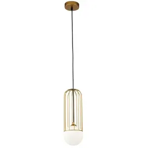 Maytoni - Hanglamp Telford Goud Ø 12 cm pas cher