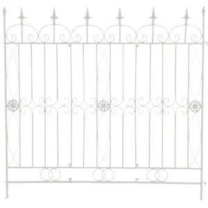 Comparateur de prix : Clôture de jardin Mangold en fer 125 x 115 cm - CLP - Bordure d'extéri...
