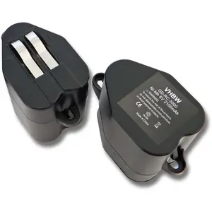 Vhbw Lot 2 batteries Ni-MH vhbw 2000mAh (6V) pour robot aspirateur Kär... pas cher