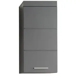 TRENDS INTERNATIONAL Trendteam - AmandaBad - badkamermeubel hangende kast - mat grijs pas cher