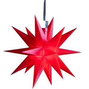 Sterntaler decoratieve ster | Kerstster kunststof | 18-wijzer | met ti...Vendu parbol