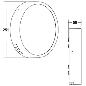 Brumberg, Applique + plafonnier, Applique murale LED BRUM (1530 lm)Vendu pargalaxus