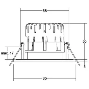 Brumberg, Applique + plafonnier, 41480153 (620 lm) pas cher