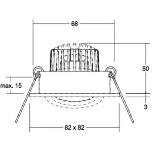 Brumberg, Applique + plafonnier, 41444073 (680 lm) pas cher