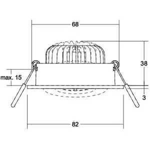 Brumberg, Applique + plafonnier, 40477173 (680 lm) pas cher