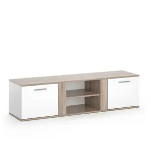 Meuble bas TV VICCO NOVELLI 155 cm, bahut, meuble TV pas cher