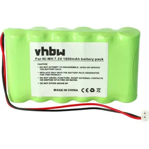 Vhbw - Batterie remplacement pour Compex 018004913, 018.004.913 pour appareil médical (1800mAh, 7,2V, NiMH) pas cher