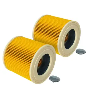 Vhbw vhbw 2x Cartouche filtrante compatible avec Kärcher A 2504, A 25... pas cher
