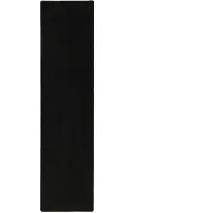 Tapis long couloir - SNAPSTYLE - Cottage - Noir - 80x240 cm - Poils longs pas cher