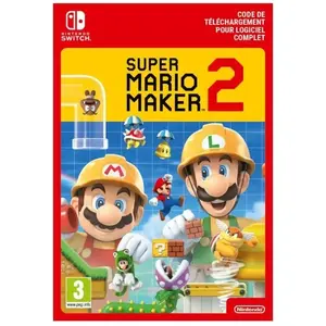 Super Mario Maker 2   Code de téléchargement pour Nintendo Switch pas cher