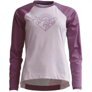 Zimtstern, Femmes, Maillot de cyclisme, Women's Pureflowz Shirt L/S (L), Pink, Violet, L