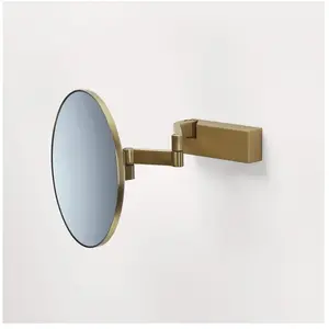 Cosmetische spiegel - VISION R UNLIT 5x, mat goud. pas cher