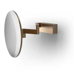 Cosmetische spiegel - VISION R UNLIT 5x, mat koper. pas cher