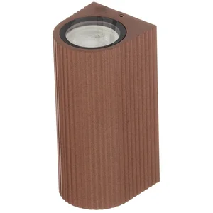 Lindby - Wandlamp buiten - 2lichts - Aluminium, glas - H: 16 cm - GU10...