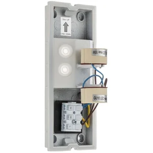 Lindby - Wandlamp buiten - 2lichts - Aluminium, glas - H: 16 cm - GU10...