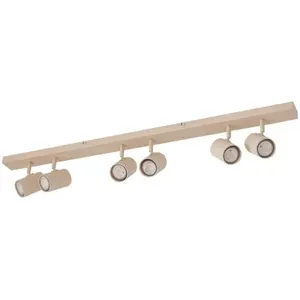 Lindby - buitenspot - 6lichts - Aluminium, ijzer - H: 16 cm - GU10 - beige pas cher