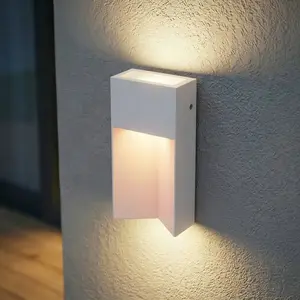 LUCANDE LED Applique Exterieur Kaholo (Moderne) en Gris Aluminium (à 2... pas cher