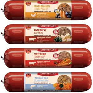 saucisse Fleischeslust Classic 6x800g paquet mixte pour chien pas cher