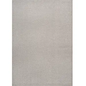 the carpet Mirella Tapis salon moderne tissage structuré tons neutres facile d’entretien Beige 200 x 280 cm D36 pas cher