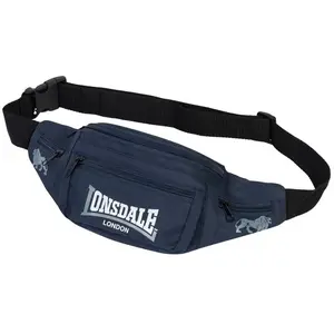 Sacoche banane Lonsdale Hip - navy/grey/white - TU pas cher
