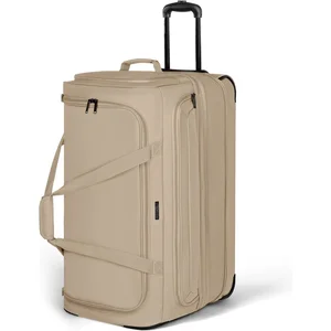 REDOLZ Sac de voyage beige pour femme et homme - Duffle Essentials Whe... pas cher