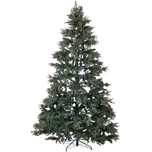BELIANI Sapin de Noël Artificiel Matière Synthétique et Métal 180 cm Vert et Rouge HuxleyVendu parbol
