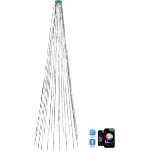 BELIANI Guirlande de Lumières led Multicolores Contrôlable et Personna... pas cher