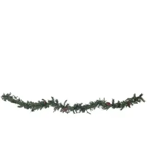 BELIANI Guirlande de Noël Verte à led à Minuterie Programmable Alimentation Piles aaa Kamerun pas cher