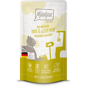 MjAMjAM 12 x 125 g pour chat - canard, dinde pas cher