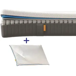 Emma EMMA  Pack Matelas Original II Plus 90x200 + Oreiller Nuage  Ressorts + Mémoire de Forme  Housse Plus Respirante pas cher