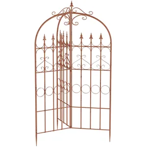 CLP Flowton trellis - klimrek - klimhulp - klimplanten - klimhek - bruin pas cher