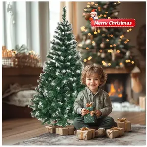 ALIGHTUP Sapin de Noël Artificiel avec neige, 120cm avec 300 Branche en PVC & Support en Fer pas cher