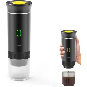 JAUDE Machine à café expresso électrique portable sans fil auto-chauffante - 60 ml pour café moulu Nespresso capsule voiture campingVendu parcdiscount