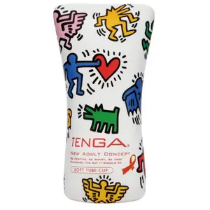 Tenga Soft Tube Cup by Keith Haring   pas cher