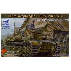 Maquette Militaire 1-35 Panzerkampfwagen I Ausf.F (VK18.01) CB35143 pas cher