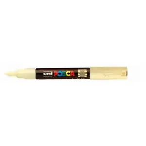 Uniball Marqueur Pte conique extra-fine POSCA PC1MC 0,7 - 1mm Ivoire pas cher