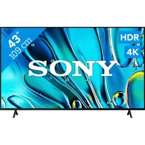 Sony K-43S3 (43", Affichage MIP, 4K, 2025), TV, Noir pas cher
